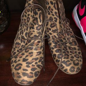 Cheetah Boots